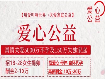 洛阳捐卵助孕生子 爱心志愿者招募